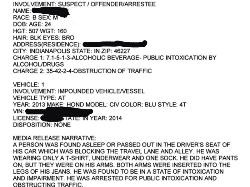 Illustration for article titled Alleged Drunk Motorist Makes Questionable Fashion Choices